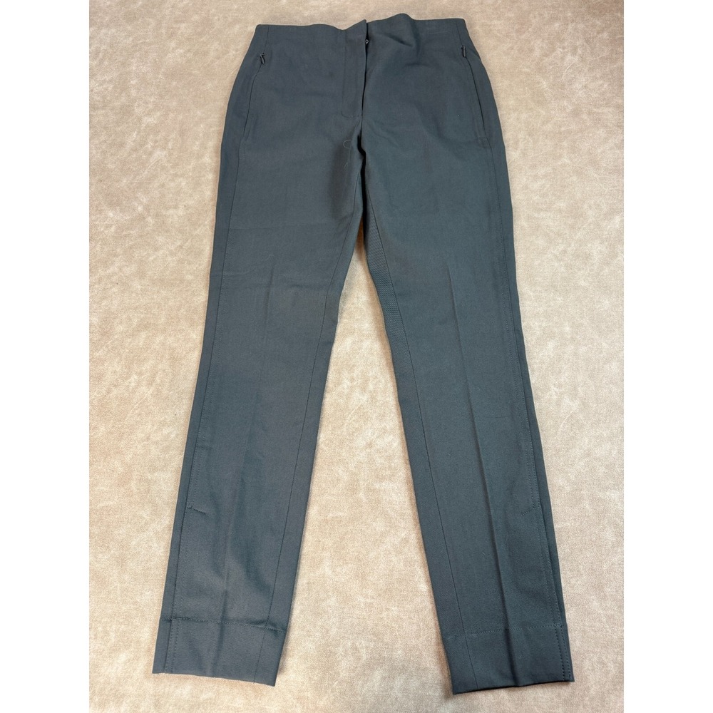 Club Monaco Womens Zip Fly Pockets Cotton Blend Stretch‎ Gray Trouser Pants 4